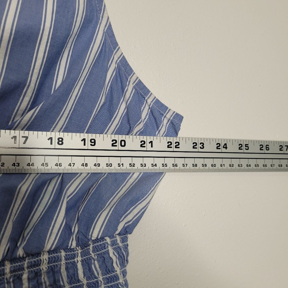 Old Navy Plus Size Fit & Flare Maxi Midi Dress Size 2x Vacation Summer - Picture 6 of 8